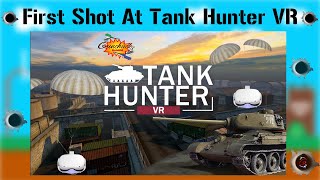 1st Level In Tank Hunter VR On Meta Quest 2 (Tower Defense Shooting)