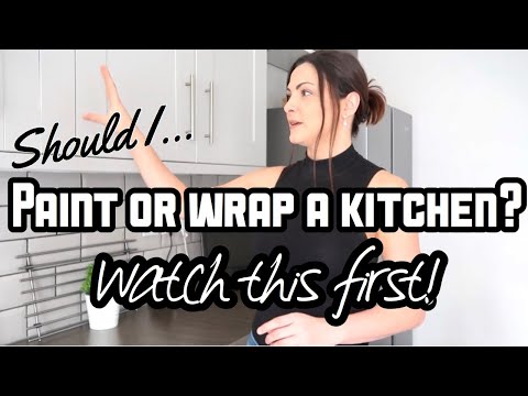 Should I Paint or Wrap My Kitchen? | Kitchen Wrap Update | Responding To Your Comments/FAQs