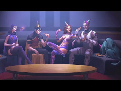 Injustice 2 - Starfire Ending [Arcade Ladder 'Multiverse' Mode Ending Scene]