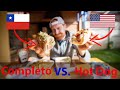 COMIDA Chilena VS. COMIDA Americana | Completos vs Hot Dogs