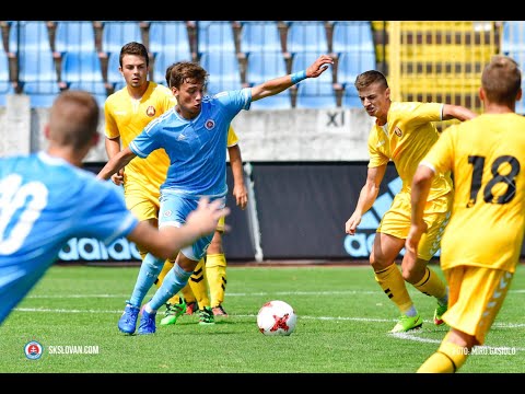 illia Tereshchenko #9   ŠK Slovan Bratislava u21  7goals + 1 assist in one game.