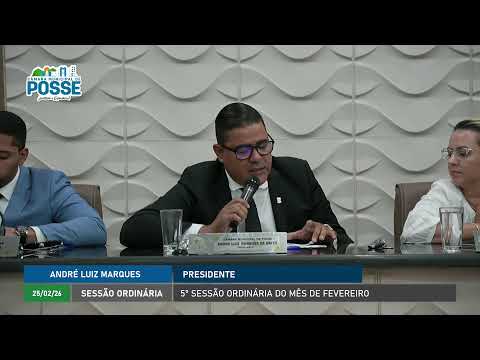 Transmissão ao vivo de Câmara Municipal de Posse Goiás