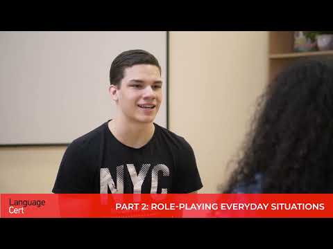 LanguageCert IESOL C1 Sample Interview Aron