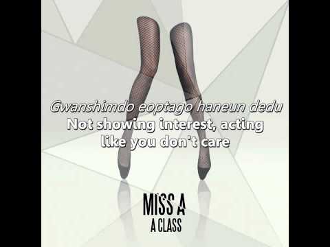 [HD 720p] miss A - Mr. Johnny ENG/ROM LYRICS