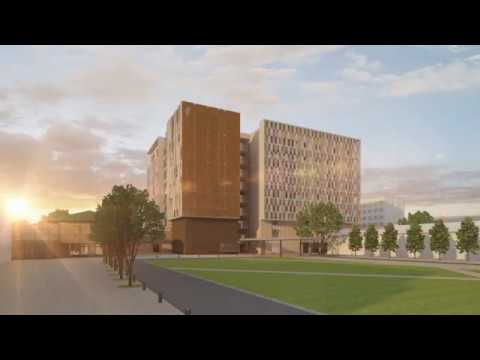 富山県立大学 新校舎等のイメージ動画(CG)