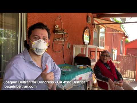 Grandma's Blessing: Joaquín Beltran for Congress