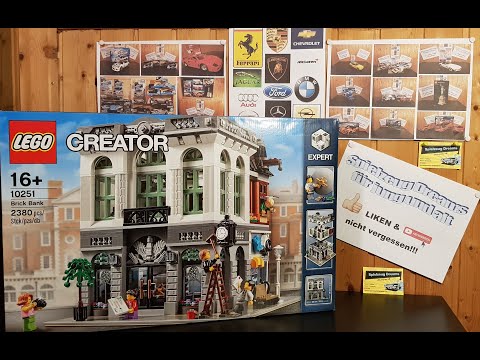 Lego Creator Expert 10251 Brick Bank ( Steine Bank ) Vorstellung / Wertentwicklung / Kaufempfehlung