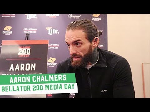 Bellator 200 Media Day: Aaron Chalmers understands the criticism from fans