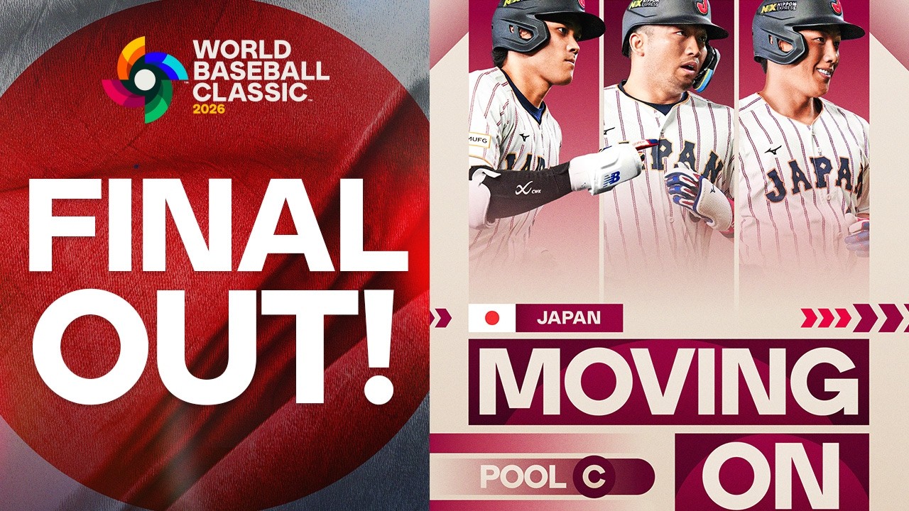MOVING ON: Team Japan stays undefeated and has officially won 2026 World Baseball Pool C (Final out)