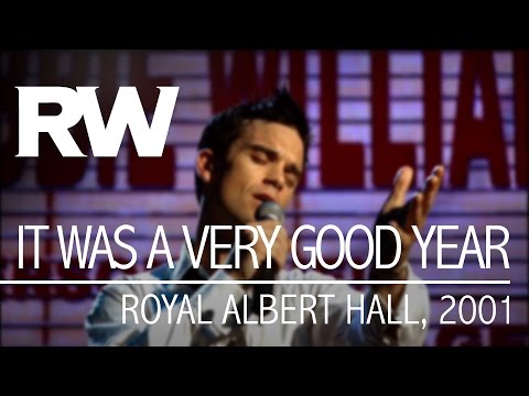 Robbie Williams | It Was A Very Good Year | Live At The Albert 2001