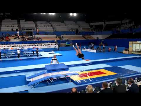 TEEAR Brooke (NZL) W - 2019 Trampoline Worlds, Tokyo (JPN) - Qualification Double Mini R1