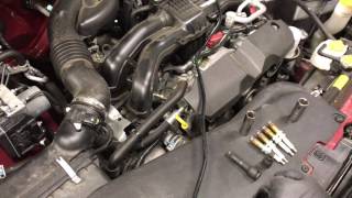 How to: FB25 Series Subaru Spark Plug Install Helpful Hints: 2012 Subaru Forester