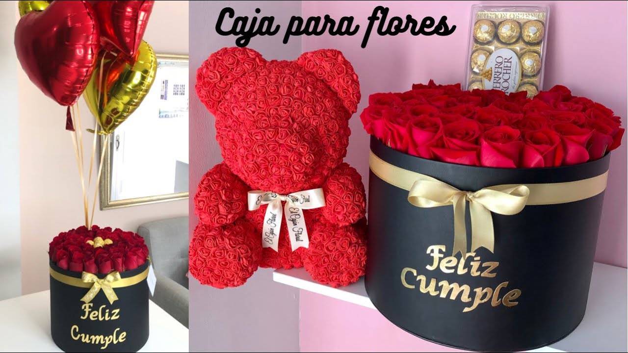 Watch CAJA para FLORES 🌹 caja material tipo cuero Now CAJA para FLORES 🌹 caja material tipo cuero