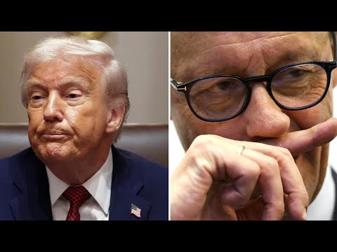 Trump kritisiert EU, Merz schlägt zurück