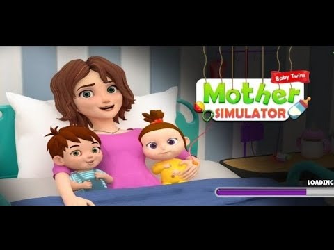 Virtual family//Twins Baby  mother simulator family gameplay