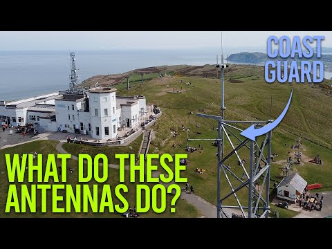 Identifying Antennas On A Coastal Radio Station - Great Orme