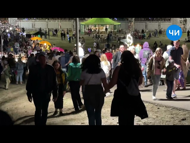 Салют на Сабантуй с высоты птичьего полета