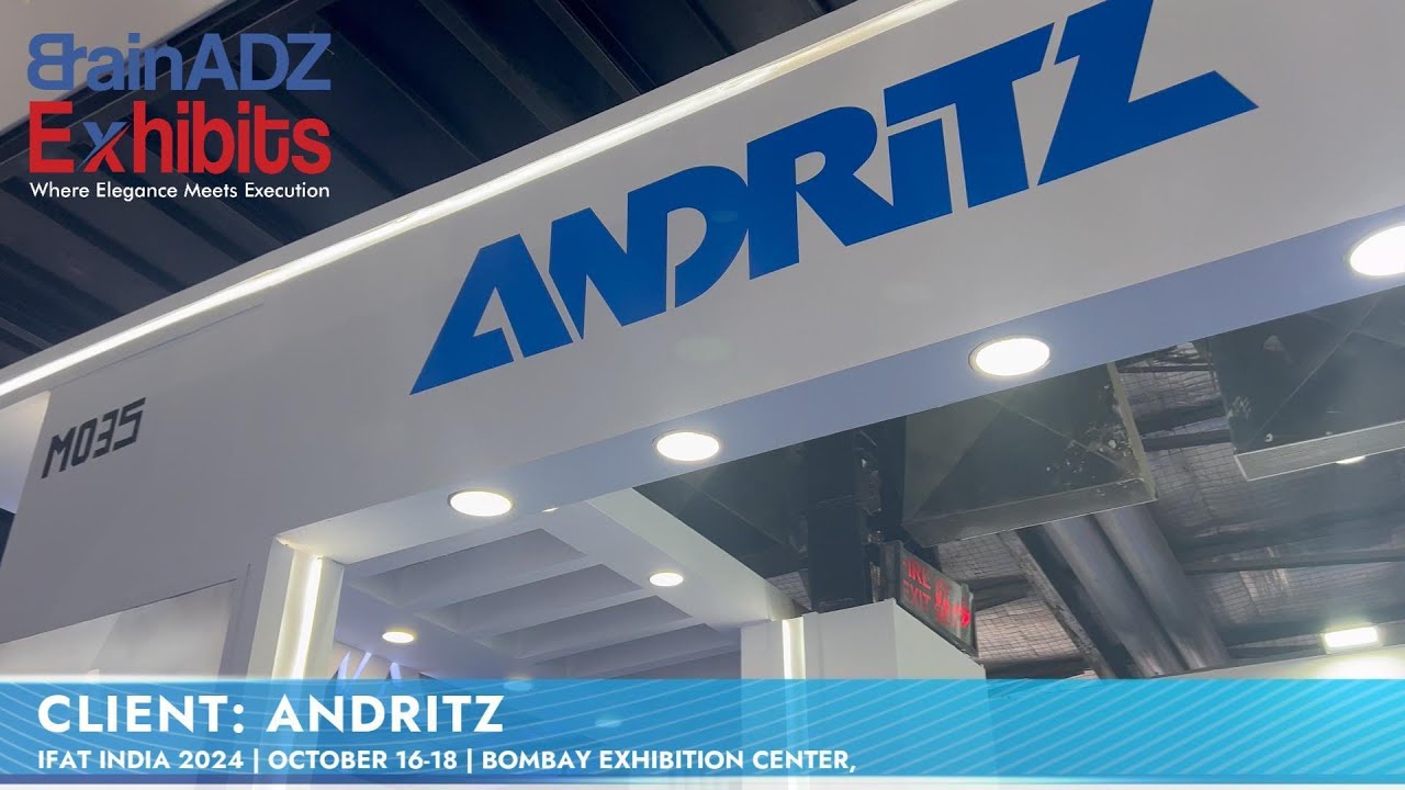 ANDRITZ at IFAT INDIA 2024 – Designed & Built by BrainADZ Exhibits
