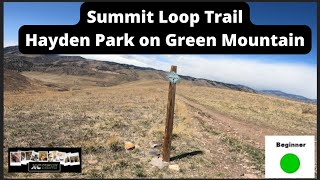 Fun little trail with some great views of the Front Range.  Don't ride it during high winds.