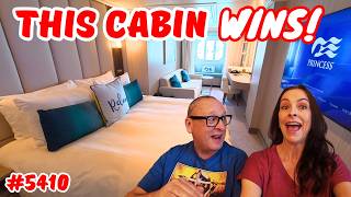 Star Princess Ocean View Room #5410 Tour & Review!
