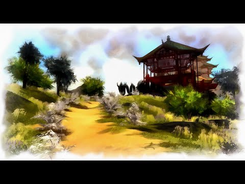 Guild Wars 1 Ambience: Monastery Overlook (with music)