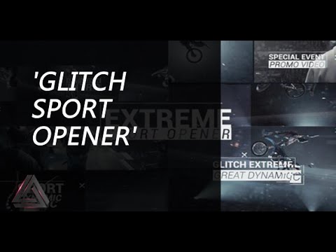 Glitch Sport Opener | After Effects Template | Openers