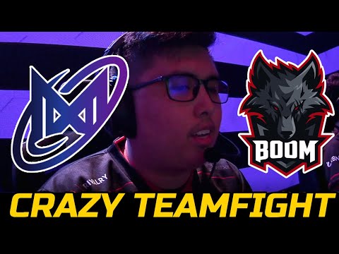 BOOM VS NIGMA GALAXY GAME 1 - CRAZY TEAMFIGHT GAME