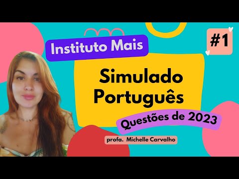 | INSTITUTO MAIS | SIMULADO - Português #1