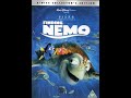 Opening To Finding Nemo UK DVD 2004