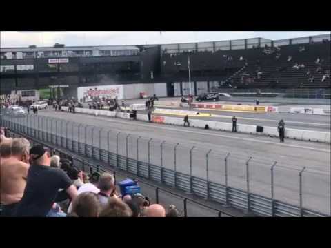 Top Fuel Liam Jones 3.91 / 308.75Mph New PB FIA Tierp Internationals 2017