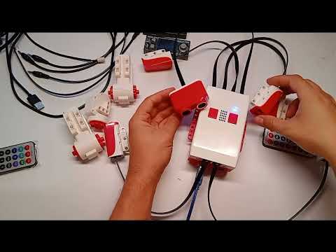 КЛИК Подключение датчиков и модулей робототехники
