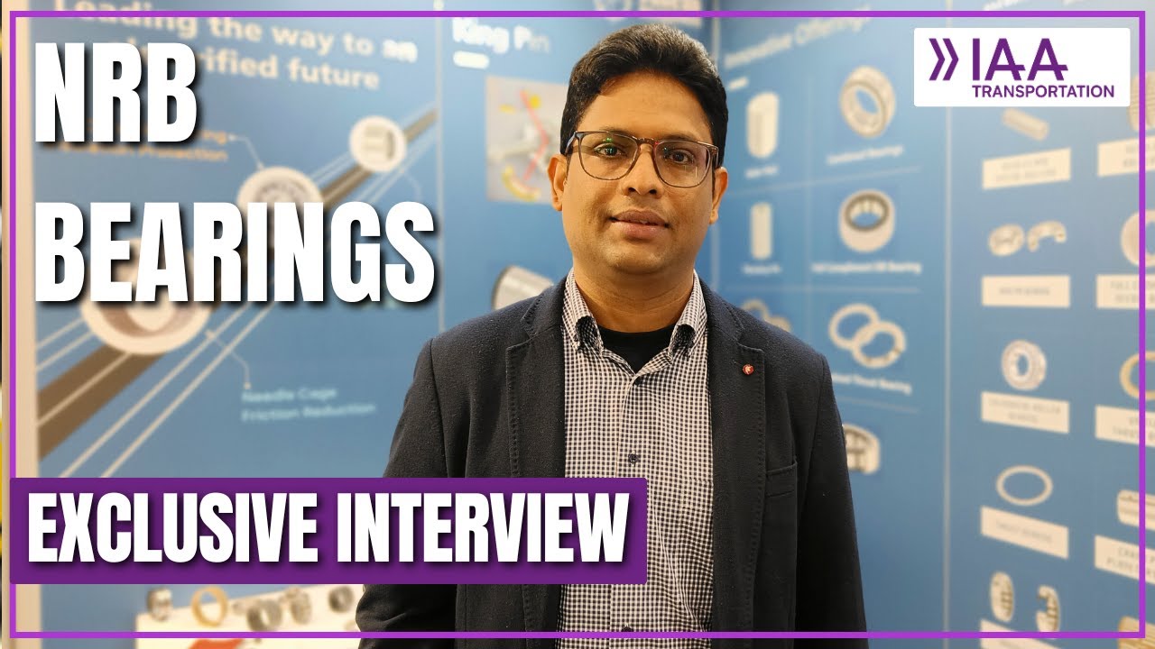 NRB Bearings: Sustainable Bearing Solutions for EV & Hybrid Vehicles at IAA Transportation 2024