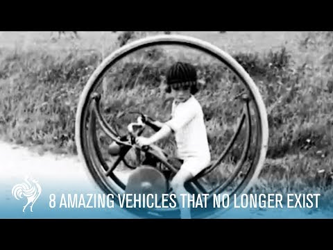 8 Amazing Vehicles That No Longer Exist | British Pathé