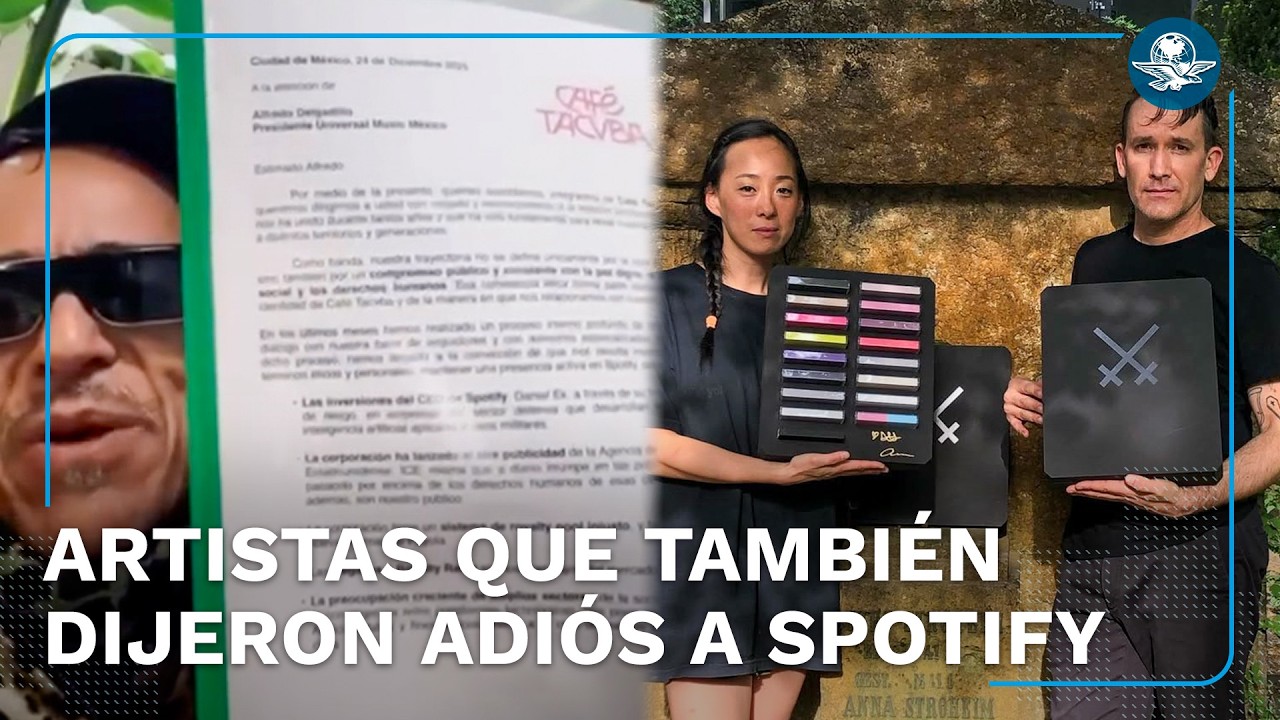 ¿Por qué Café Tacvba y más grupos quitaron su música de Spotify?