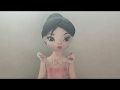 How To Make Fondant Easy Doll Ballerina Cake Topper