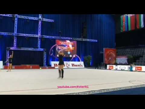 Carolina Rodríguez Ribbon Training - WC Minsk