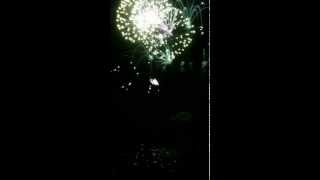 preview picture of video 'Mevagissey Fireworks 2014'