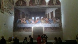 PATRIOT24 WIARA: Mediolan - Odnajdujemy obraz "Ostatnia Wieczerza" Leonadro da Vinci