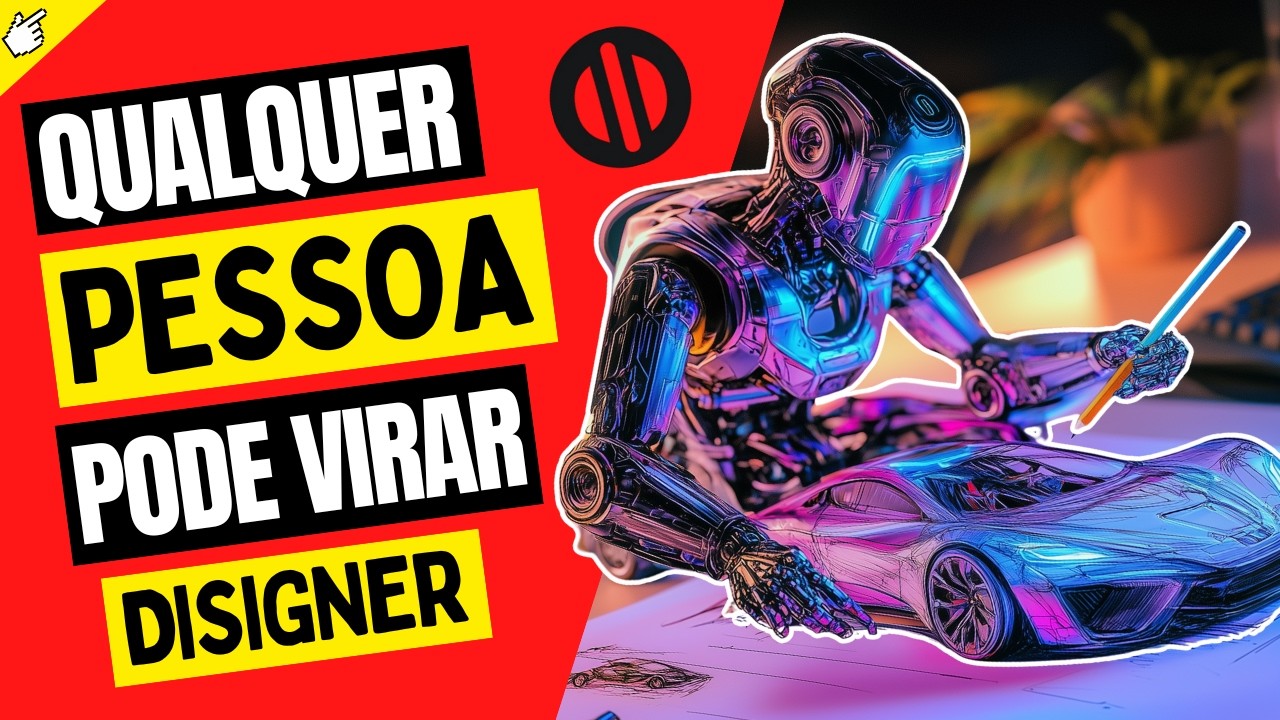 🤯FIM dos DESIGNERS? IA Cria LOGOS, Posts, MEMES e MUITO mais!