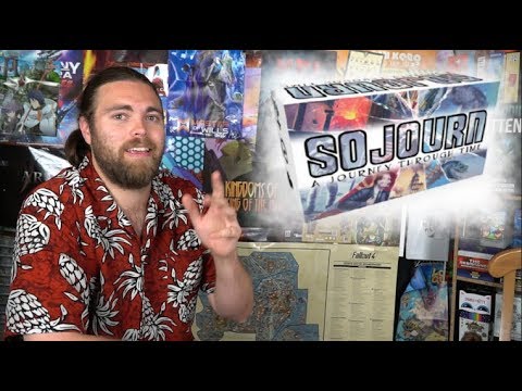 Sojourn : A Journey Through Time - Kickstarter Solo Card Game Review
