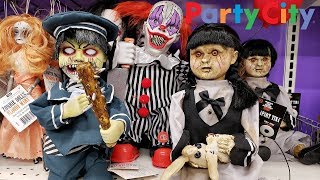 PARTY CITY NEW HALLOWEEN ANIMATRONICS POP UPS 2018