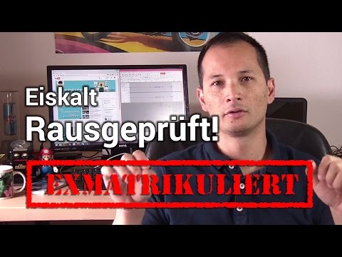 Prüfung Endgültig Nicht Bestanden und Eiskalt Rausgeprüft!