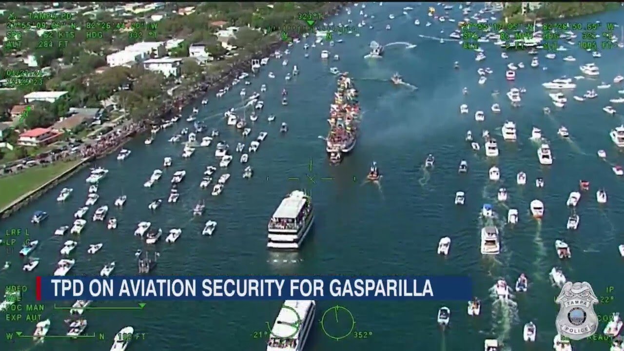 Tampa Police will have eyes in the sky for Gasparilla parade security