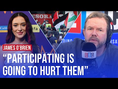 James O'Brien gives his nuanced view on the anti-Israel protests at Eurovision | LBC