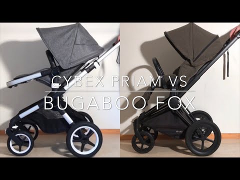 Cybex Priam VS Bugaboo Fox: Mechanics, Comfort, Use