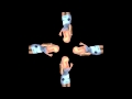 Sexy Blonde Bouncing Boobs Screen Down Pyramid Hologram Holographic 3D 4K
