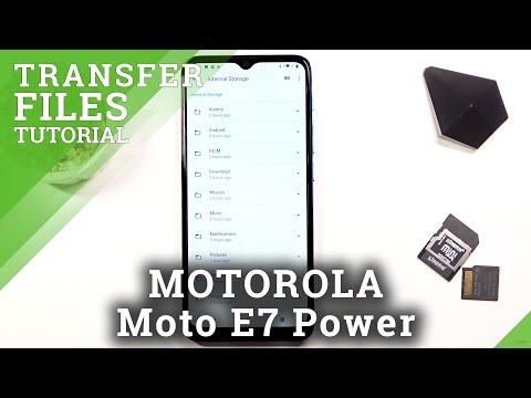 How to Transfer Files to SD Card in Motorola Moto E7 Power