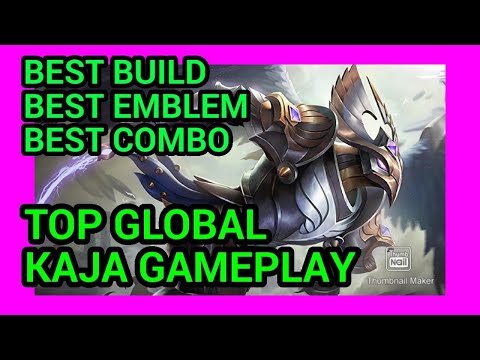 🔥 BEST SUPPORT KAJA - COMMANDMENT SKIN - TOP GLOBAL KAJA - MOBILE LEGENDS