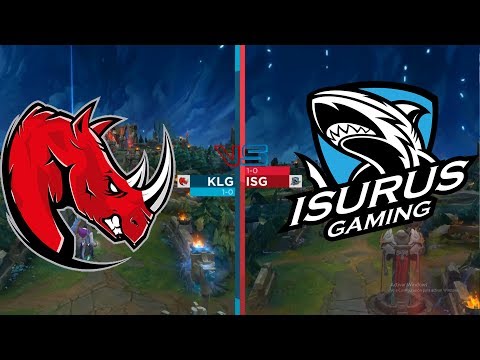 Warangelus saca su Ezreal | ISG vs KLG | RESUMEN LLA 2019 S1 D2