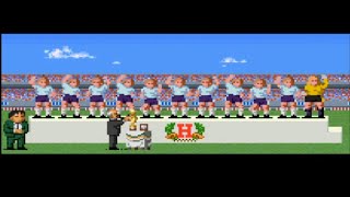 Super formation soccer 2 SNES vs All star & Human teams & ending